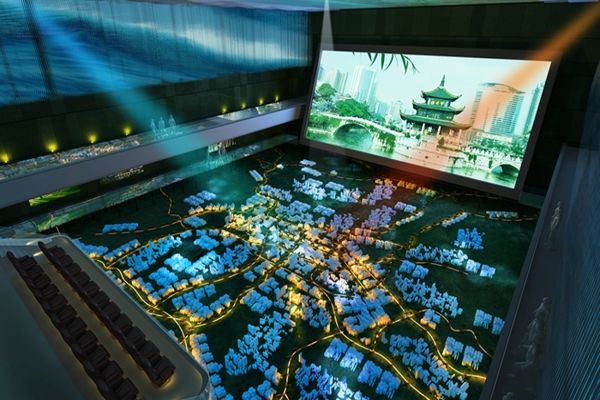 投影數(shù)字沙盤