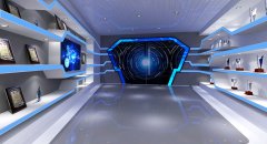 歐鵬企業(yè)展廳資質(zhì)榮譽(yù)設(shè)計效果圖